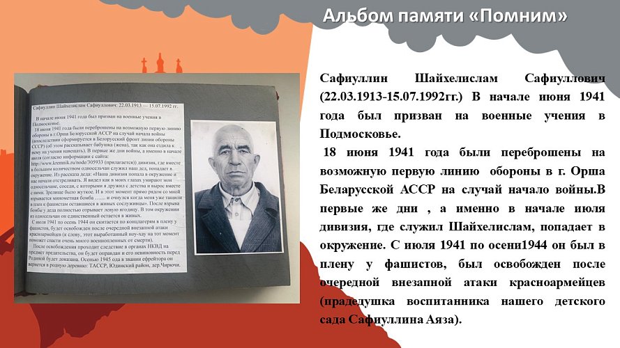 Альбом Памяти «Помним»